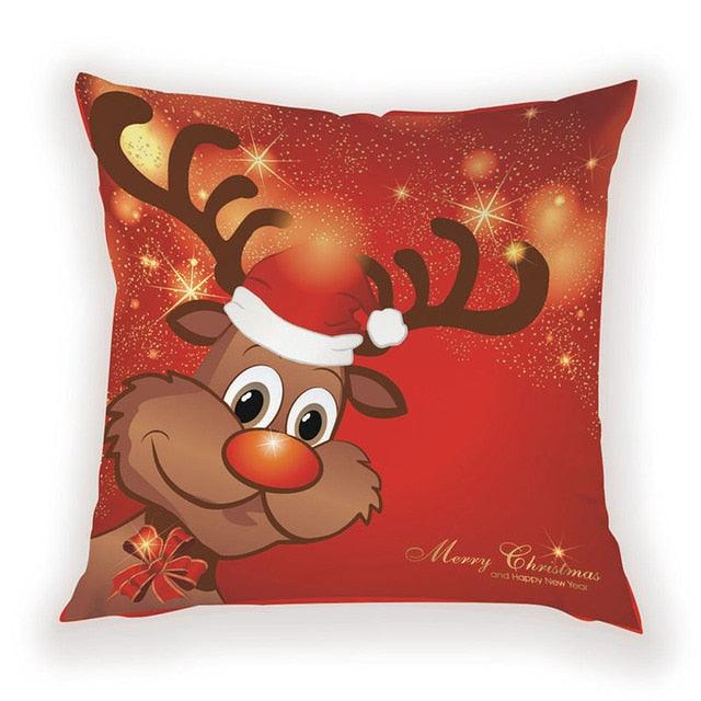 New Year Christmas Decorations Pillows Cover Christmas Décor for Home Christmas Tree Snowflake Snowman Reindeer Home Decor Throw Pillow Case Cushion Cover Santa Merry Christmas Gift Xmas 45x45cm - STEVVEX Decor - 54, American Luxury cushions, Animal Pillowcase, Animals Cushion Covers, christmas decor, Christmas Decoration Covers, Christmas Gifts, Cushion, Cushion Cover, Decorative Pillow Case, home decor, Home Design, Pillow, Pillow Case, Pillow covers, Santa Claus Cushion Covers - Stevvex.com