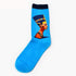 Classic Autumn Winter Retro Personality Art Van Gogh Mural World Famous Oil Painting Female Sock For Men And Women