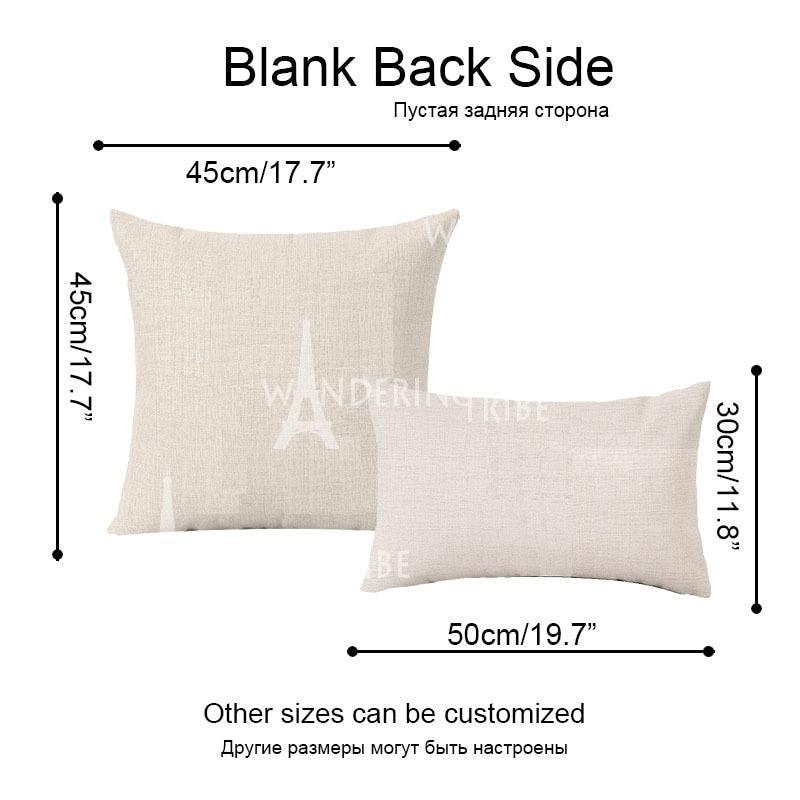 Geometric Throw Pillow Cover Cotton/Linen Brown Cushion Covers Decorative Comfortable Pillow Case For Home Decor Modern Square Cotton Linen Cushion Covers for Sofa Couch and Outdoor Décor 45x45cm