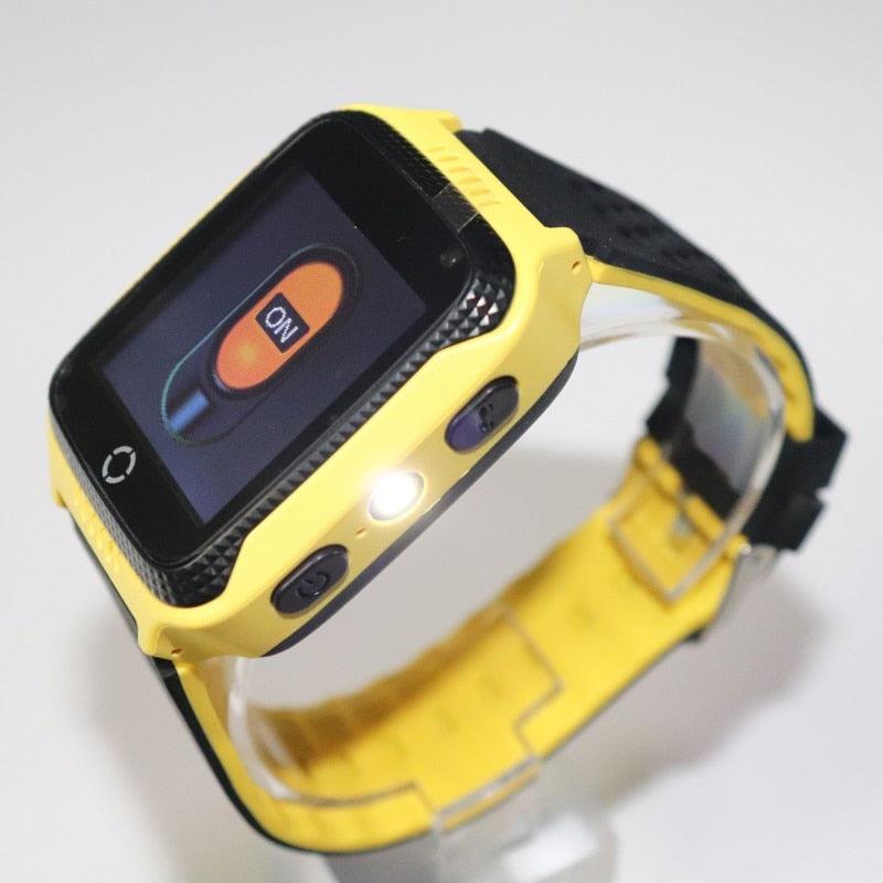 Kids Smart Watch GPS Phone Watches Camera Flashlight SOS Call Location Clock Children Watches 2G Data SIM Card Kids Smartwatch With Calling Camera Learning Games Video Music Flashlight For Boys Girls