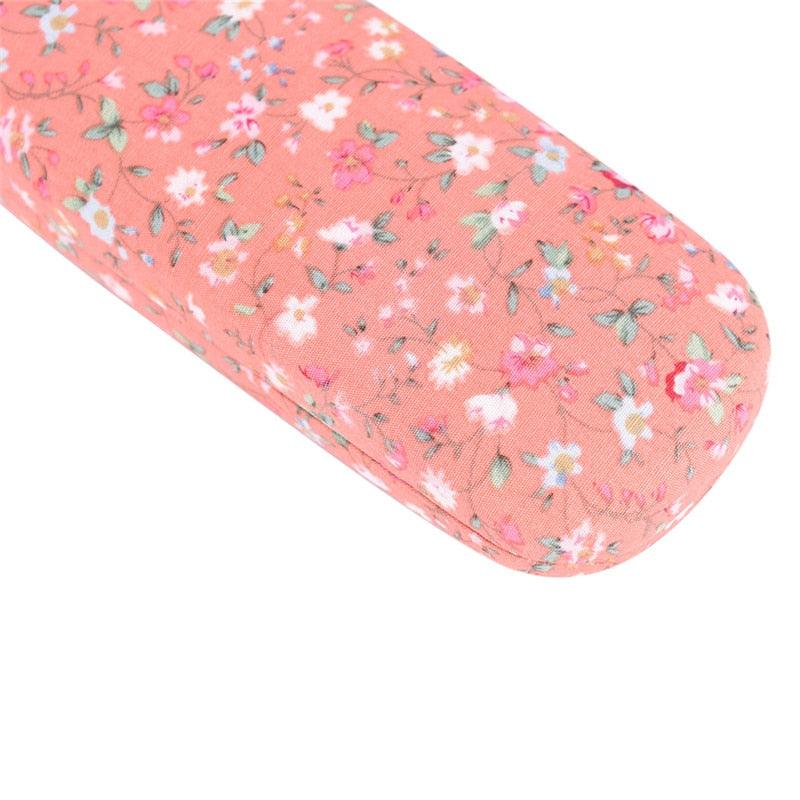 Portable Floral Sunglasses Hard Eye Glasses Case Eyewear Protector Pouch Bag Sunglasses Case Hard Shell For Men Women Kids  Floral Spectacle Case Box Portable Eyeglass Cases