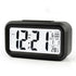 Digital Alarm Clock Voice Alarm Clock Intelligent Smart Timer Creative Students Mute LED Electronic Warning Machinery Gifts Battery Operated LCD Electronic Clock for Bedroom Home Kitchen Office Outdoor