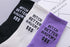 Fashion Letter Socks Unisex Hip-hop Street Sports Crew Black White Hipster Popular Skateboard Cotton Socks Running Cycling Cute Socks Unisex Socks For Men And Women