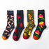 1 Pair Women Socks Cartoon Dog Octopus Flower Plant Kawaii Funny Casual Female Cotton Sock Hosiery Streetwear Harajuku Crew Sock For Women