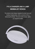 Wireless Charger LED Night Light Table Lamp Adjustable Angle Charging for iPhone Samsung Huawei Xiaomi Touch Switch Phone Holder Decorative Table Lamp Cute Study Lamps for Bedroom Décor