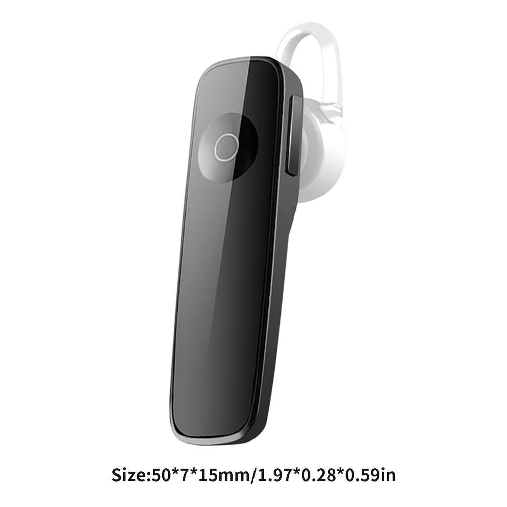 Black White Wireless Bluetooth Earphone In-ear Single Mini Earbud Hands Free Calls With Clear Conversations And Streaming MultimediaStereo Music Headset Sport Bluetooth Headphones Over Ear Hooks Earphone For Smart Phones