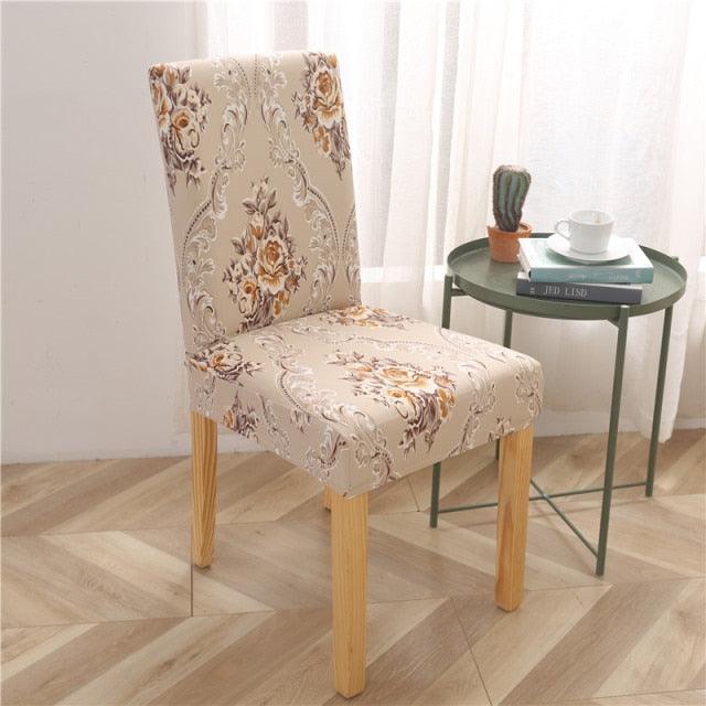 Universal Chair Cover Removable Washable Seat Chair Covers Protector Slipcovers For Hotel Banquet Restaurant Dining Room Cover Stretch Polyester Parsons Chair Slipcover Removable Washable Kitchen Chair Protector