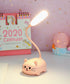 Children Desk Lamp LED Bedside Table Lamp Flexo Balance Light Gooseneck Drawing Iluminaria For Study Badroom Decor Cute Bear Cute Study Lamps for Bedroom Décor