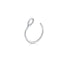 1pcs U Shaped Fake Nose Ring Hoop Septum Rings Stainless Steel Nose Piercing Fake Piercing Horseshoe Nose Rings Earrings Septum Ring Tragus Piercing Earring Hoop Lip Horseshoe Piercing Retainer Helix Hoop Ear Earring Jewelry