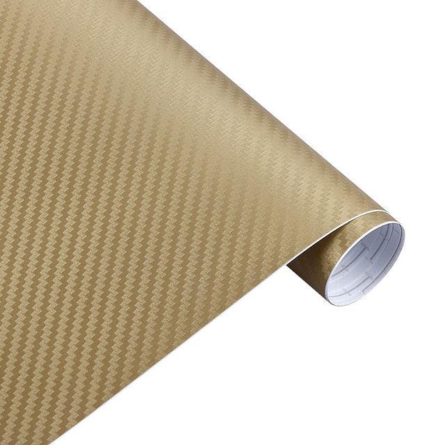 30cmx127cm 3D Carbon Fiber Vinyl Car Wrap Sheet Roll Film Car Stickers Carbon Fiber Vinyl Wrap Decal Motorcycle Auto Styling Carbon Fiber Vinyl Car Wrap Sheet Roll Film Car Stickers and Decal Motorcycle Automobiles Accessories Automobiles