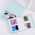 Cute Mini Holds 64 Photos Album Jelly Color Photo Album for Name Card 7s 8 25 50s Mini Photo Album Ring Binder Cover Refillable Notebook Photo Album