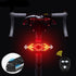 Bike Turn Signals Remote Control Bicycle Direction Indicator LED Rear Light USB Rechargeable Cycling Taillight With Horn Wireless Remote Control Bike Rear Light Back USB Rechargeable Safety Warning Cycling Light Fits On Any Road Bicycle