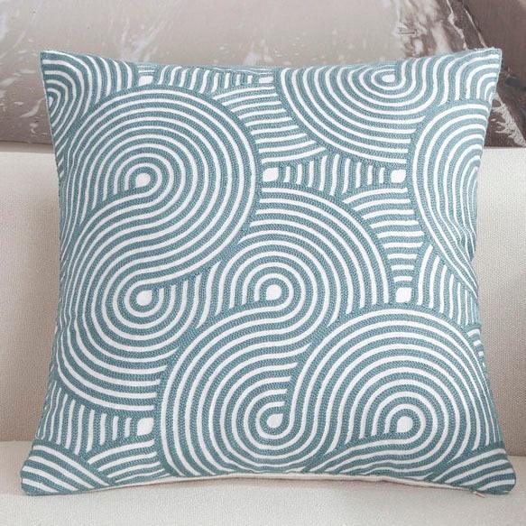 Solid Geometric Cushion Cover Pink Gray Blue Modern Decorative Throw Pillow Case Cushion Case for Room Bedroom Room Decorative Sofa Cushions Throw Pillows Cotton Pillow Covers Pillowcases 45x45