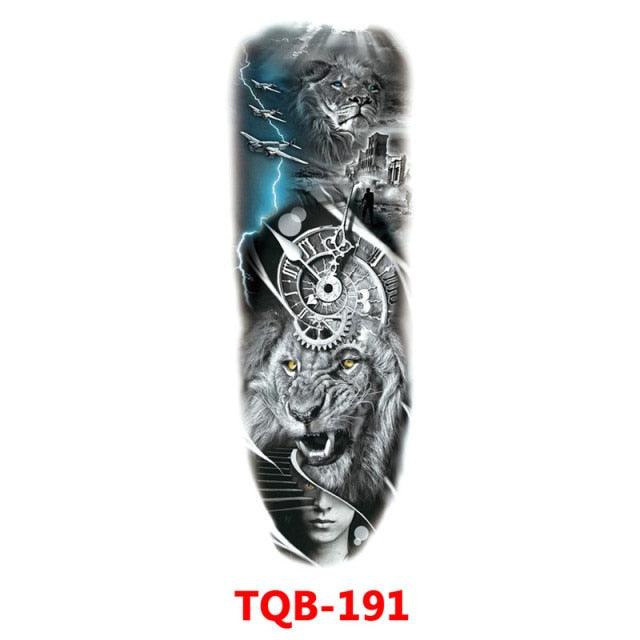 Full Arm Large Size Sleeve Temporary Sticker Dragon Tattoo Waterproof Body Art Realistic 3D Design For Mens - STEVVEX Beauty - 103, 3D Tattoo, Animal Tattoo, Arm Tattoo, Back Tattoo, Beauty, Big Tattoo, Body Tattoo, Carnival Tattoo, Colorful Tattoo, Large Tattoo, Leg Tattoo, Lion Tattoo, Luxury Tattoo, Men Tattoo, Mens Tattoo, Modern Tatoos, Multi-Colored Tattoo, Party Tattoo, Realistic Tattoo, Stylish Tattoo, Tattoo, Tiger Tattoo, Waterproof Tattoo - Stevvex.com