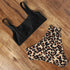 High Waist Bikini Leopard Bikini Women Push Up Swimsuit Women's Leopard Print Swimsuits High Waist Bikini Set 2 Piece Bathing Suits Women Printed Swimwear Tie Dye Summer Swim Beachwear