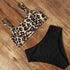 High Waist Bikini Leopard Bikini Women Push Up Swimsuit Women's Leopard Print Swimsuits High Waist Bikini Set 2 Piece Bathing Suits Women Printed Swimwear Tie Dye Summer Swim Beachwear