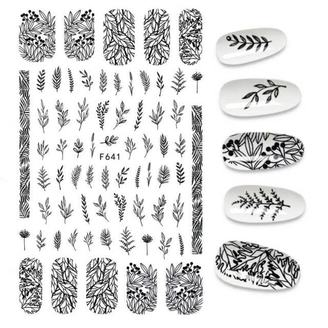 The New 3D Nail Sticker Cool English Letter stickers for nail Foil Love Heart Design Fashion Manicure Stickers Girls Manicure Decoration Nail Art Supplies 3D Self-Adhesive Nail Decals Designer Nail Stickers for Acrylic Nails