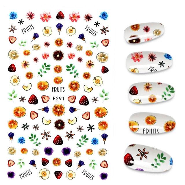 The New 3D Nail Sticker Cool English Letter stickers for nail Foil Love Heart Design Fashion Manicure Stickers Girls Manicure Decoration Nail Art Supplies 3D Self-Adhesive Nail Decals Designer Nail Stickers for Acrylic Nails