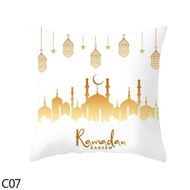 Black Gold Decor Pillow Case Ramadan Cushion Cover Pattern Decorative Cushion Pillowcase Stylish Pillow Home Decor Pillowcover - STEVVEX Decor - 54, beautiful pillow cover, Black Gold Decor Ramadan Pillow Case, Black Pillow Covers, Black White pillow cover, charming pillow cover, charming pillow covers, Decor Pillows Cases, Decorative Cushion Covers, Decorative Cute Pillowcase, Decorative Pillow Case, Decorative Pillow Covers, Pillow Case, Pillow covers - Stevvex.com