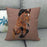 New Animal Pattern Pillow Cover Simple Wind Pillow Set Art Home Decorative Throw Pillow Cover Horse Cotton Linen Cushion for Couch Sofa Bedroom Livingroom Kitchen Car Restoring Ancient Ways Horse Head Decorative Cushion Covers 45x45CM