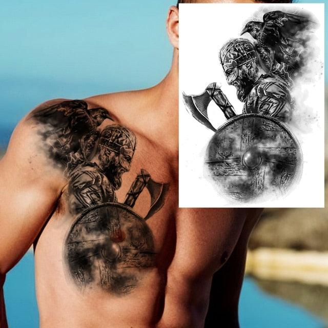 Big Black Tiger Tattoos Waterproof Leopard Tatoos Large Monster Body Arm Legs Tattoo Cool Tiger Face Temporary Tattoos For Women Men - STEVVEX Beauty - 103, 3D Tattoo, Animal Tattoo, Arm Tattoo, Back Tattoo, Beauty, Big Tattoo, Black Tattoos, Body Tattoo, Fashion Tattoo, Large Black Tattoo, Large Tattoo, Leg Tattoo, Lion Tattoo, Luxury Tattoo, Men Tattoo, Mens Tattoo, Realistic Tattoo, Tattoo, Tiger Tattoo, Waterproof Tattoo, Women Tattoo - Stevvex.com