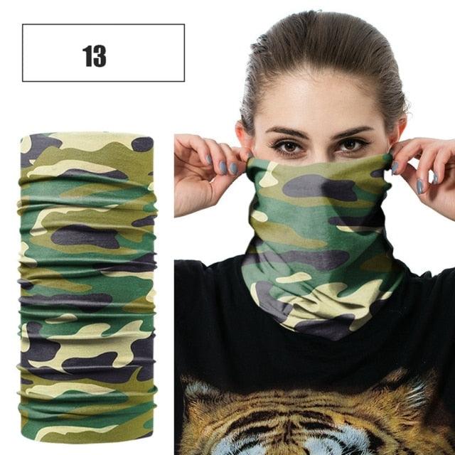 1PC Fashion Men Women Head Face Neck Sunshade Collar Gaiter Tube Bandana Scarf Sports Headwear Scarf Dustproof Outdoor Fishing Face Mask Reusable Washable Cloth Bandanas Women Men Neck Gaiter Cover Turban Multipurpose Balaclava