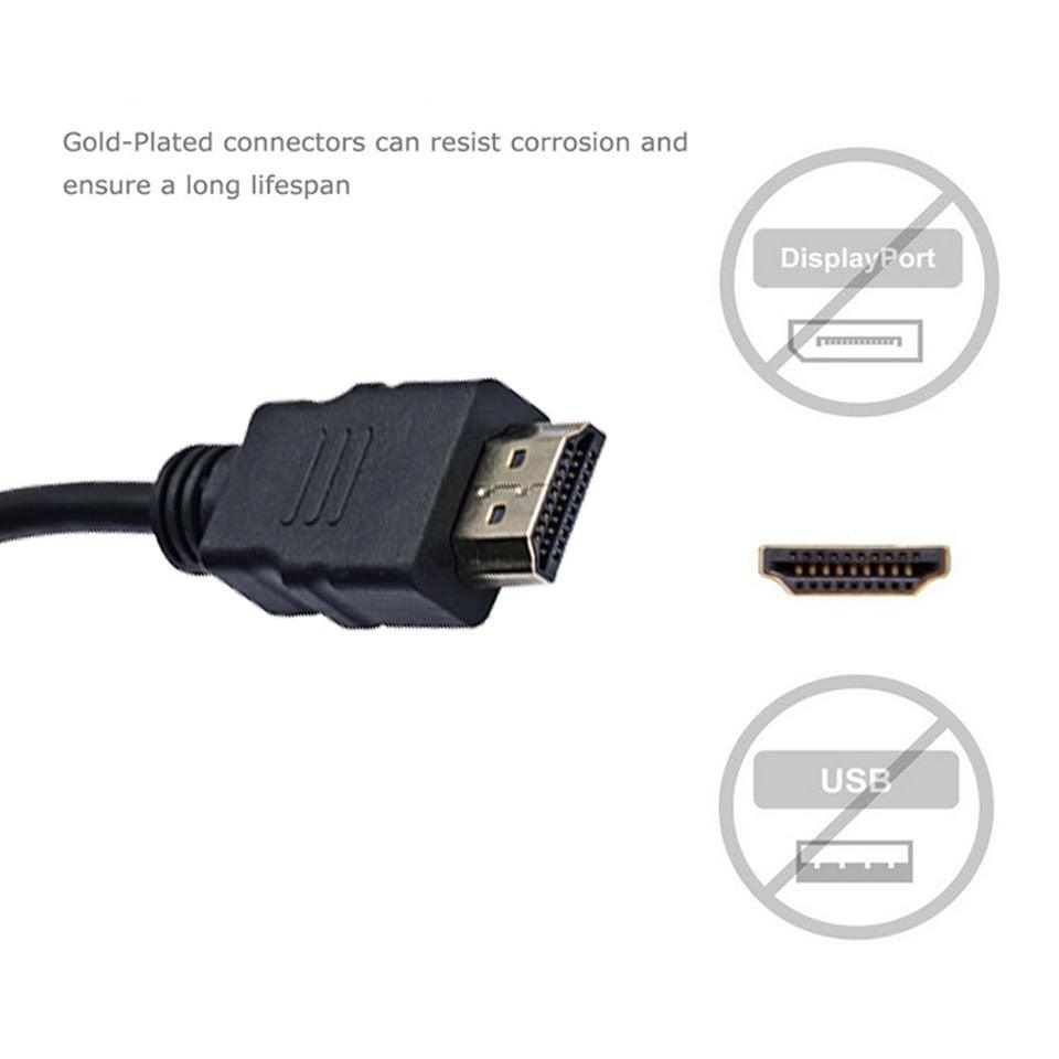 HD 1080P HDMI Compatible To VGA Adapter Converter Cable Gold-Plated HDMI to VGA Adapter For Laptop TV To Projector Display HDTV - STEVVEX Cable - 1080P Adapter, 1080p HD resolution, 220, Adapter cables, adapter for computer, adapter for monitor, adapter for projectors, adapter for tv, cable, cable adapter, cable for computer, cable for laptop, cable for projector, cable for tv, HDMI, HDMI ADAPTER, HDMI to VGA Adapter, VGA, VGA Adapter - Stevvex.com