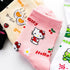 Colorful Cute Cat Frog Rabbit Design Creative Fashion Cotton Sailor Socks Cotton Socks Unisex Socks Running Climbing Casual Crew Socks For Men And Women