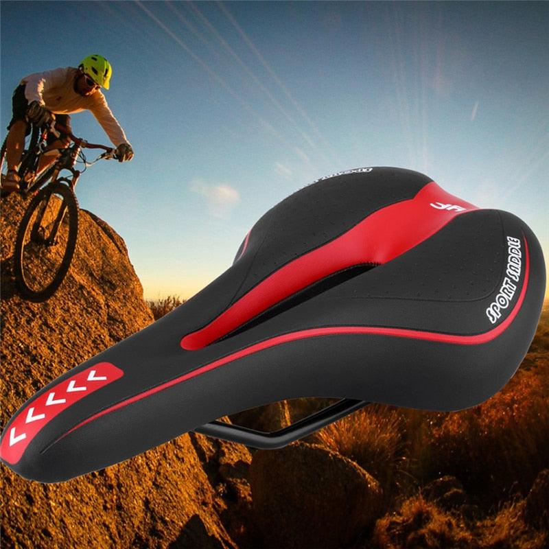 Soft Bicycle Saddle Cushion Bicycle Hollow Saddle Cycling Road Mountain Bike Seat Made Of Comfortable Memory Foam Bicycle Seat With Ergonomic Zone Concept For Men