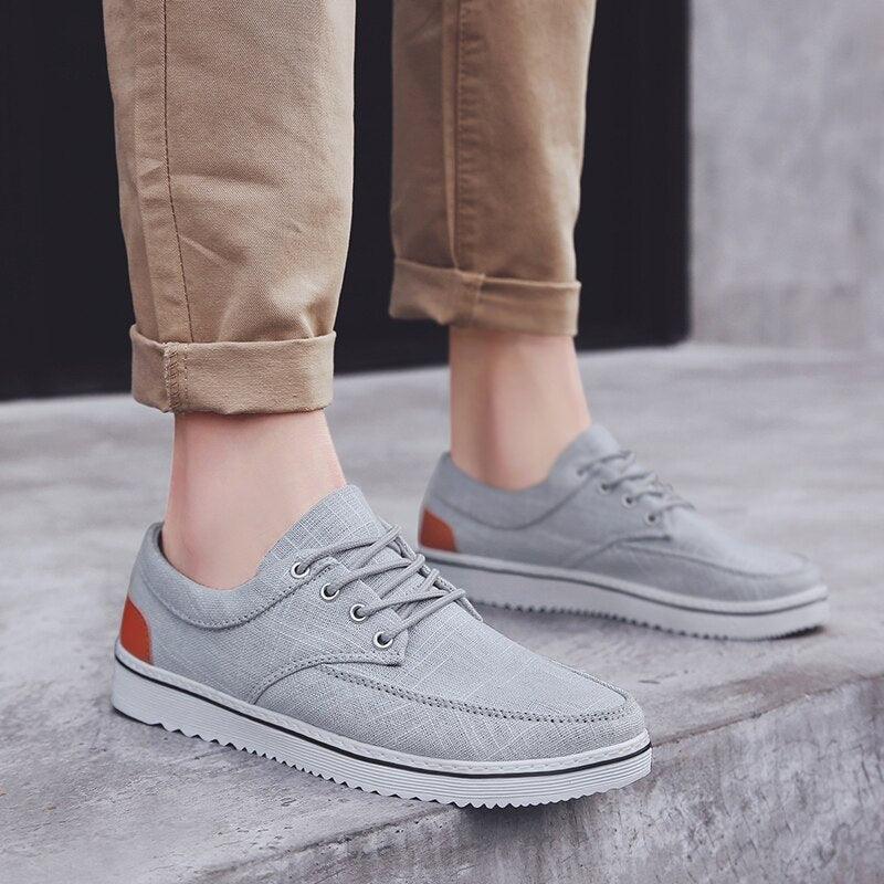 New Men's Flats High Quality Casual Shoes Handmade Shoes Casual Sports Flats Men Lightweight Comfortable Walking Shoes Outdoor Walking Sneakers For Mens - STEVVEX Shoes - 107, Breathable Flat Casual Sneakers, Breathable Shoes, Business Mens Sneakers, Comfortable Mens Shoes, Elegant Mens Shoes, High Quality Mens Casual Shoes, Men Casual Shoes, Men Shoes, Men Sneakers, Mens Casual Elegant Shoes, Modern Shoes, Shoes, Sneakers, Sport Mens Shoes, Sports Shoes, Strong Mens Shoes - Stevvex.com