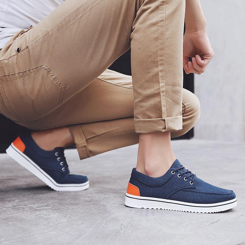 New Men's Flats High Quality Casual Shoes Handmade Shoes Casual Sports Flats Men Lightweight Comfortable Walking Shoes Outdoor Walking Sneakers For Mens - STEVVEX Shoes - 107, Breathable Flat Casual Sneakers, Breathable Shoes, Business Mens Sneakers, Comfortable Mens Shoes, Elegant Mens Shoes, High Quality Mens Casual Shoes, Men Casual Shoes, Men Shoes, Men Sneakers, Mens Casual Elegant Shoes, Modern Shoes, Shoes, Sneakers, Sport Mens Shoes, Sports Shoes, Strong Mens Shoes - Stevvex.com