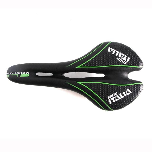 Professional Bicycle Saddle Road Bike Seat Comfortable Hollow Racing Front Cushion Mountain PU Cycling Comfortable Bike Seat Bicycle Saddle Padded Professional Waterproof Road Bike Saddle For Men Riding Bike City Bike