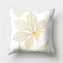 Tropical Leaf Flower Green Yellow Pillowcase Decorative Throw Pillow Case Cushion Cover Gold Stamping Leaves Polyester Cushion Cover Throw Pillow Decorative Cushions Home Decor Pillow Covers