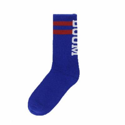 Fashion Men Street Wear Cool Cotton Socks Harajuku Funny Socks Trendy Women Long Socks Crew Socks White Hip Hop Socks Basketball Running Cycling Socks For Men And Women