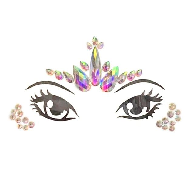 23 Sets Glitter Face Jewels Sticker Temporary Party Face Makeup Tattoo Face Gems Glitter Face Jewels Crystal Stickers For Womens - STEVVEX Beauty - 103, Arm Tattoo, Beauty, Crystal Tattoo, Face Tattoo, Fashion Tattoo, Girls Tattoo, Jewels Tattoo, Luxury Tattoo, Party Tattoo, Waterproof Tattoo, Wedding Tattoo, Women Tattoo, Womens Tattoo - Stevvex.com