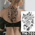 Luxury Big Waterproof Temporary Sticker Tattoo Large Flowers And Animals Body Tattos For Womens - STEVVEX Beauty - 103, 3D Tattoo, Animal Tattoo, Arm Tattoo, Beauty, Big Flowers Tattoo, Big Tattoo, Black Tattoos, Body Tattoo, Butterfly Tattoo, Colorful Tattoo, Fashion Tattoo, Girls Tattoo, Leg Tattoo, Luxury Tattoo, Modern Tatoos, Stylish Tattoo, Tattoo, Waterproof Tattoo, Wolf Tattoo, Women Tattoo, Womens Tattoo - Stevvex.com