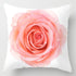 Pink Feather Pillowcase Decorative Sofa Cushion Case Bed Pillow Cover Soft Decorative Square Throw Pillow Cover Cushion Covers Pillow Case Home Decor Decorations for Sofa Couch Bed Chair Home Decor Car Cushion Cover Cute Pillow Case 45X45CM