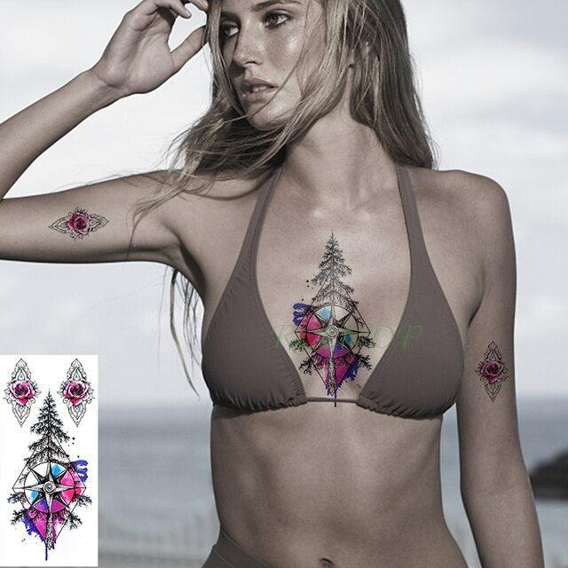 Elegant Waterproof Temporary Butterfly Sticker Tattoo Fake Halloween Party Tattoo For Woman Girls - STEVVEX Beauty - 103, 3D Tattoo, Animal Tattoo, Arm Tattoo, Back Tattoo, Beauty, Bird Tattoo, Black Tattoos, Body Tattoo, Boys Tattoo, Butterfly Tattoo, Children Tattoo, Colorful Tattoo, Different Tattoo, Fashion Tattoo, Flower Tattoo, Girls Tattoo, Leg Tattoo, Luxury Tattoo, Red Flower Tattoo, Stylish Tattoo, Tattoo, Waterproof Tattoo, Women Tattoo, Womens Tattoo - Stevvex.com