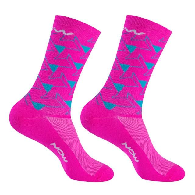 Modern Unisex Cycling Socks For Men And Women Outdoor Sports Socks Bike Footwear for Road Bike Running Basketball Sports Socks For Cycling - ALLURELATION - 500, adult socks men sport socks, basketball socks, bike socks, compression men socks, cycling socks, footbal socks, footwear, gym socks nylon socks for men, running socks, socks, socks for men, sport, unisex socks - Stevvex.com