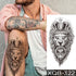 Elegant Black Waterproof Temporary Tattoo Sticker Lion Tiger Bear Flash Tattoos Leopard Wolf Colorful Big Tattoo Stickers For Mens Womens - STEVVEX Beauty - 103, 3D Tattoo, Animal Tattoo, Arm Tattoo, Back Tattoo, Beauty, Big Tattoo, Black Tattoos, Body Tattoo, Fashion Tattoo, Large Tattoo, Leg Tattoo, Lion Tattoo, Luxury Tattoo, Men Tattoo, Mens Tattoo, Realistic Tattoo, Tattoo, Tiger Tattoo, Waterproof Tattoo, Wolf Tattoo, Women Tattoo - Stevvex.com