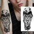 Elegant Black Waterproof Temporary Tattoo Sticker Lion Tiger Bear Flash Tattoos Leopard Wolf Colorful Big Tattoo Stickers For Mens Womens - STEVVEX Beauty - 103, 3D Tattoo, Animal Tattoo, Arm Tattoo, Back Tattoo, Beauty, Big Tattoo, Black Tattoos, Body Tattoo, Fashion Tattoo, Large Tattoo, Leg Tattoo, Lion Tattoo, Luxury Tattoo, Men Tattoo, Mens Tattoo, Realistic Tattoo, Tattoo, Tiger Tattoo, Waterproof Tattoo, Wolf Tattoo, Women Tattoo - Stevvex.com