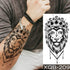 Elegant Black Waterproof Temporary Tattoo Sticker Lion Tiger Bear Flash Tattoos Leopard Wolf Colorful Big Tattoo Stickers For Mens Womens - STEVVEX Beauty - 103, 3D Tattoo, Animal Tattoo, Arm Tattoo, Back Tattoo, Beauty, Big Tattoo, Black Tattoos, Body Tattoo, Fashion Tattoo, Large Tattoo, Leg Tattoo, Lion Tattoo, Luxury Tattoo, Men Tattoo, Mens Tattoo, Realistic Tattoo, Tattoo, Tiger Tattoo, Waterproof Tattoo, Wolf Tattoo, Women Tattoo - Stevvex.com