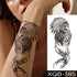 Elegant Black Waterproof Temporary Tattoo Sticker Lion Tiger Bear Flash Tattoos Leopard Wolf Colorful Big Tattoo Stickers For Mens Womens - STEVVEX Beauty - 103, 3D Tattoo, Animal Tattoo, Arm Tattoo, Back Tattoo, Beauty, Big Tattoo, Black Tattoos, Body Tattoo, Fashion Tattoo, Large Tattoo, Leg Tattoo, Lion Tattoo, Luxury Tattoo, Men Tattoo, Mens Tattoo, Realistic Tattoo, Tattoo, Tiger Tattoo, Waterproof Tattoo, Wolf Tattoo, Women Tattoo - Stevvex.com