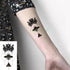 Elegant Waterproof Tattoo Sticker Sun Moon Fake Tatto Fashion Moon Temporary Fun Sun Wave Magic Tatoos For Womens Mens