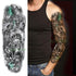 Extra Large Full Arm Leg Body Hand Waterproof Fake Tattoo Stickers Temporary Realistic Black Modern Mens Tattoo - STEVVEX Beauty - 103, 3D Tattoo, Arm Tattoo, Back Tattoo, Big Tattoo, Black Tattoos, Body Tattoo, Fashion Tattoo, Large Black Tattoo, Large Tattoo, Leg Tattoo, Lion Tattoo, Luxury Tattoo, Men Tattoo, Mens Tattoo, Modern Tattoo, Spider Tattoo, Stylish Tattoo, Tattoo, Waterproof Tattoo - Stevvex.com