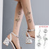 Elegant Waterproof Temporary Tattoo Sticker Cat Fox Flash Tatoo Neck Hand Modern Tattoo Stickers Butterflies Cats For Womens