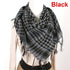 Winter Warm Unisex Fashion Lightweight Military Men Scarves Arab Tactical Desert Army Keffiyeh Scarf Military Scarves Shemagh Palestine Islamic Multifunction Tactical cotton head Scarf square Arabic Keffiyeh Wrap Bandana Women Men