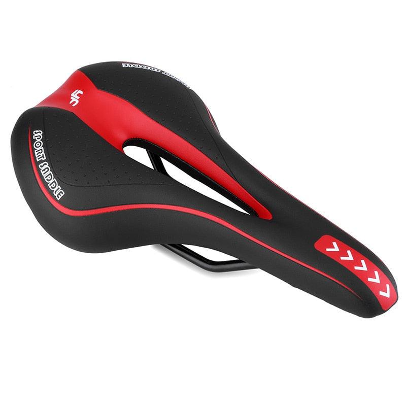 1 PCS Comfort Gel Bicycle Seat Soft Road Mountain Bike Saddle Comfortable Bicycle Seat Gel Waterproof Bike Saddle With Central Relief Zone And Ergonomics Design For Mountain Bikes Road Bikes