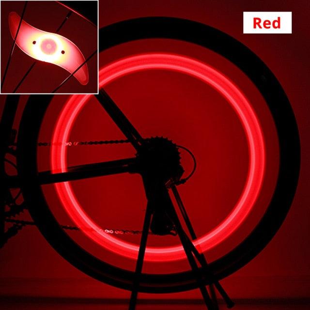 Waterproof Bicycle Spoke Light 3 Lighting Mode LED Bike Wheel Warning Light Colorful LED Bike Wheel Light Waterproof Easy Install Bicycles Wheel Spoke LED Lights With 3 Modes For Bicycle Present For Kids Teens Boys Girls Men Women