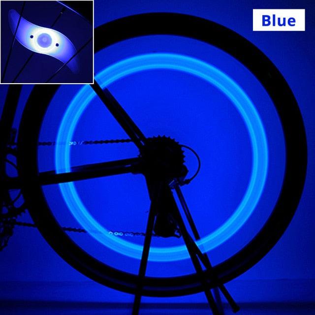 Waterproof Bicycle Spoke Light 3 Lighting Mode LED Bike Wheel Warning Light Colorful LED Bike Wheel Light Waterproof Easy Install Bicycles Wheel Spoke LED Lights With 3 Modes For Bicycle Present For Kids Teens Boys Girls Men Women